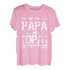 Herren Ich habe zwei Titel Papa und Opa Spruch T-Shirt Geschenk