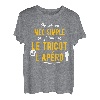 Herren Lustiges Geschenk Apero Strick-T-Shirt T-Shirt