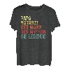 Herren Papa Notarzt Vater Vatertag Lustiger Spruch T-Shirt