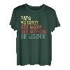 Herren Papa Notarzt Vater Vatertag Lustiger Spruch T-Shirt