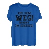 Ronny Lustiger Spruch Aus Dem Weg Vorname Name Ronny T-Shirt