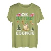 Ok But First Eggnog Funny X-mas Eggnog T-Shirt