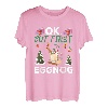 Ok But First Eggnog Funny X-mas Eggnog T-Shirt