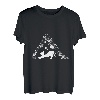 Lustiges Yoga-T-Shirt der Katzen-Yoga-Om Namaste