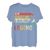 Herren Papa Ski Legende Skifahrer Retro Skifahren lustiges Vatertag T-Shirt
