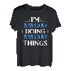 Herren I'm Markus Doing Markus Things Vornamen Spruch Geschenk T-Shirt