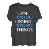Herren I'm Markus Doing Markus Things Vornamen Spruch Geschenk T-Shirt