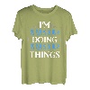 Herren I'm Markus Doing Markus Things Vornamen Spruch Geschenk T-Shirt
