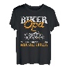 Herren Biker Opa Cooler Motorrad Fahrer Großvater Geschenk T-Shirt