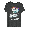 Papacorno Vater Tochter Einhorn T-Shirt