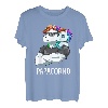 Papacorno Vater Tochter Einhorn T-Shirt