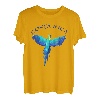 Costa Rica Souvenir mit blauem Ara T-Shirt