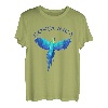 Costa Rica Souvenir mit blauem Ara T-Shirt