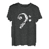 Totenkopf Skull Bass Bassist Musical Bassschlüssel Basser T-Shirt