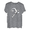Totenkopf Skull Bass Bassist Musical Bassschlüssel Basser T-Shirt