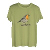 Vogel Motiv Rotkehlchen | Geschenk Vogel des Jahres 2021 T-Shirt