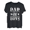 Herren Vater Sohn Bester Papa Söhne Geschenk Vatertag Dad of Boys T-Shirt