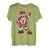 Weihnachten Geschenk Xmas Santa Claus Dabbing Weihnachtsmann T-Shirt