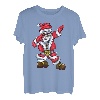 Weihnachten Geschenk Xmas Santa Claus Dabbing Weihnachtsmann T-Shirt