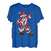 Weihnachten Geschenk Xmas Santa Claus Dabbing Weihnachtsmann T-Shirt