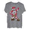 Weihnachten Geschenk Xmas Santa Claus Dabbing Weihnachtsmann T-Shirt