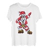 Weihnachten Geschenk Xmas Santa Claus Dabbing Weihnachtsmann T-Shirt