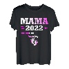 Damen Mama 2022 loading Werdender Vater Nachwuchs Geschenk T-Shirt