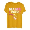 Damen Mama 2022 loading Werdender Vater Nachwuchs Geschenk T-Shirt