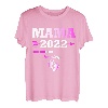 Damen Mama 2022 loading Werdender Vater Nachwuchs Geschenk T-Shirt