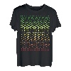 Elektronischer Synthesizer, Wellenform, Musik scannen T-Shirt