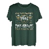 Oldtimer Jahrgang 1961 62. Geburtstag Herren lustiges retro T-Shirt