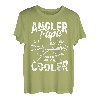 Herren Angler Papa | Retro Vater Angeln Fischen Vatertag Geschenk T-Shirt