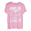 Herren Angler Papa | Retro Vater Angeln Fischen Vatertag Geschenk T-Shirt