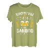 Sandro Name Geschenk-Idee Geburtstag Lustiger Spruch T-Shirt