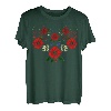 Niedliche Blumen Ukraine Vintage ukrainische Wyschywanka T-Shirt