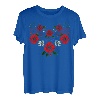 Niedliche Blumen Ukraine Vintage ukrainische Wyschywanka T-Shirt