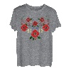 Niedliche Blumen Ukraine Vintage ukrainische Wyschywanka T-Shirt