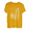 Amerikanische Flagge Dentist Zahnärztin Zahnarzthelferin T-Shirt