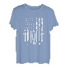 Amerikanische Flagge Dentist Zahnärztin Zahnarzthelferin T-Shirt