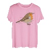 Rotkehlchen Vogel Singvogel Vogelfreund Vogelbeobachter T-Shirt