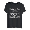 Vatertags-Tattoo mit Bart und Tinte - Vatertags-Tattoo T-Shirt