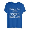 Vatertags-Tattoo mit Bart und Tinte - Vatertags-Tattoo T-Shirt