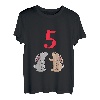 Kinder Luftballon 5 Hase fünf Jahre alt Kaninchen 5. Geburtstag T-Shirt