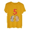 Kinder Luftballon 5 Hase fünf Jahre alt Kaninchen 5. Geburtstag T-Shirt