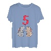 Kinder Luftballon 5 Hase fünf Jahre alt Kaninchen 5. Geburtstag T-Shirt