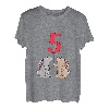 Kinder Luftballon 5 Hase fünf Jahre alt Kaninchen 5. Geburtstag T-Shirt