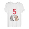 Kinder Luftballon 5 Hase fünf Jahre alt Kaninchen 5. Geburtstag T-Shirt