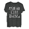Augen auf bei der Berufswahl - Lustiger Spruch für Beruf T-Shirt