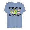 Reading Is T-rexcellent Trex Dinosaurier Lesen Bücher Lustiges Geschenk T-Shirt