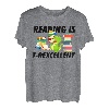 Reading Is T-rexcellent Trex Dinosaurier Lesen Bücher Lustiges Geschenk T-Shirt
